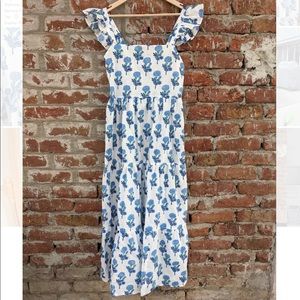 Indian Block Print Maxi Dress
